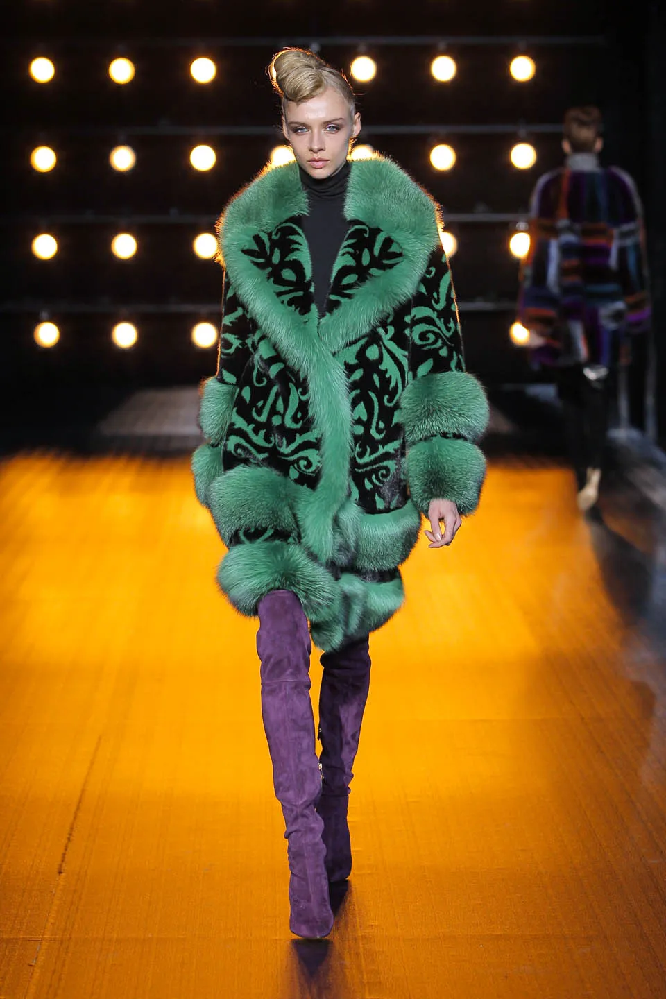 Показ в Милане FW18/19. Fashion show
