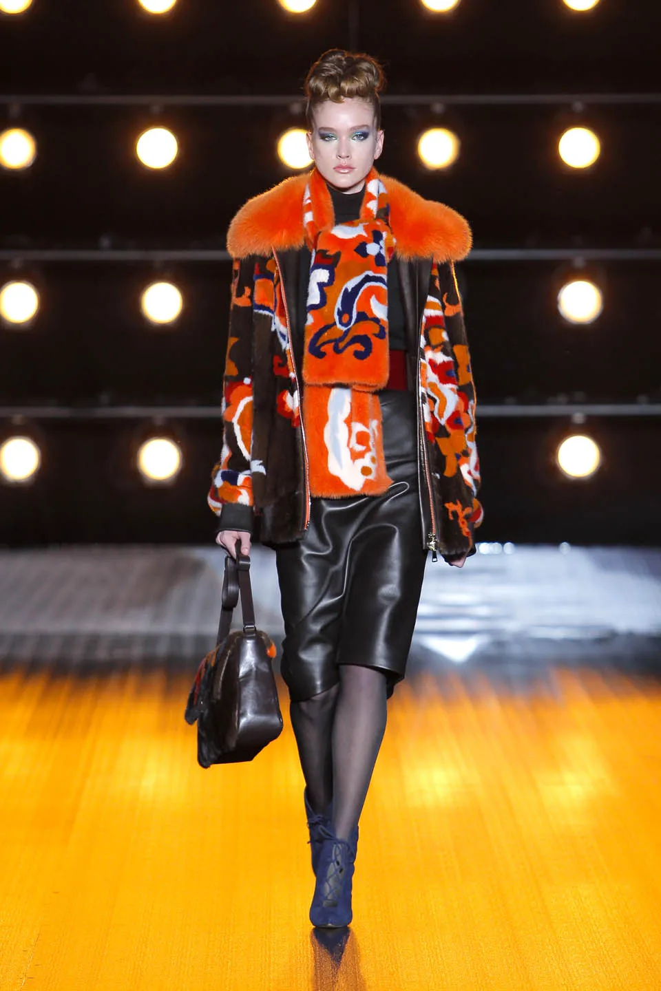 Показ в Милане FW18/19. Fashion show