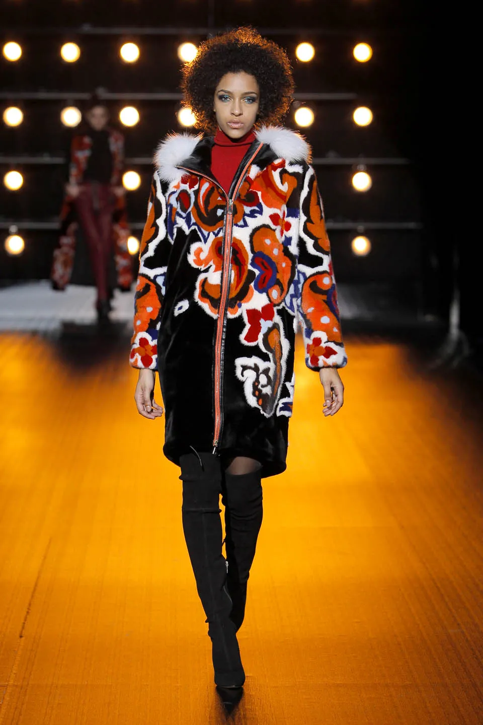 Показ в Милане FW18/19. Fashion show
