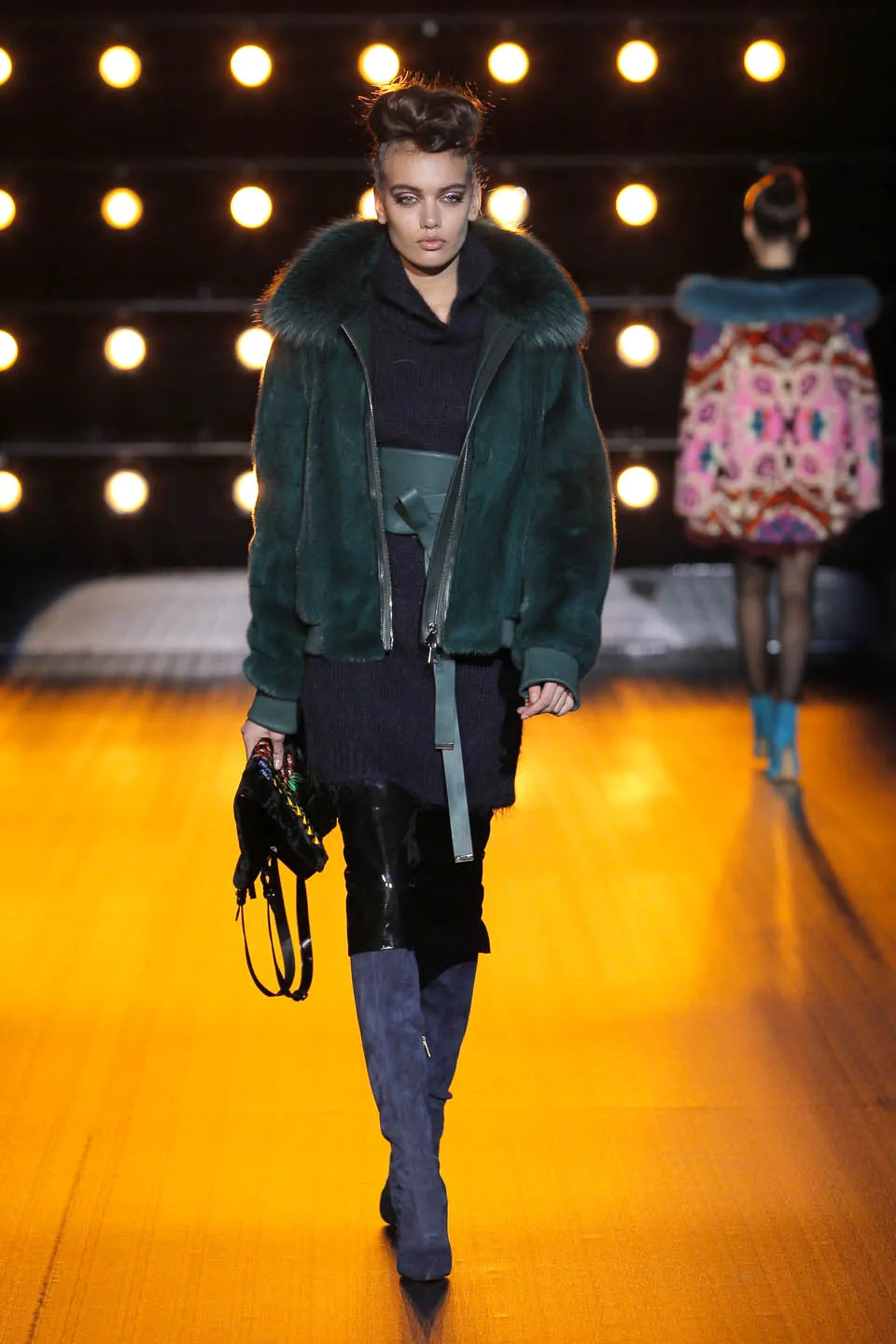Показ в Милане FW18/19. Fashion show