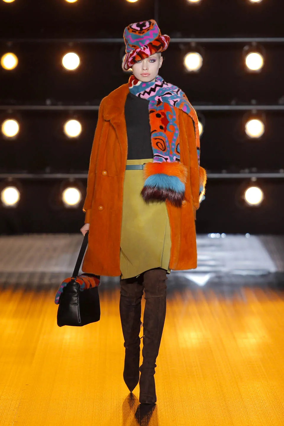 Показ в Милане FW18/19. Fashion show
