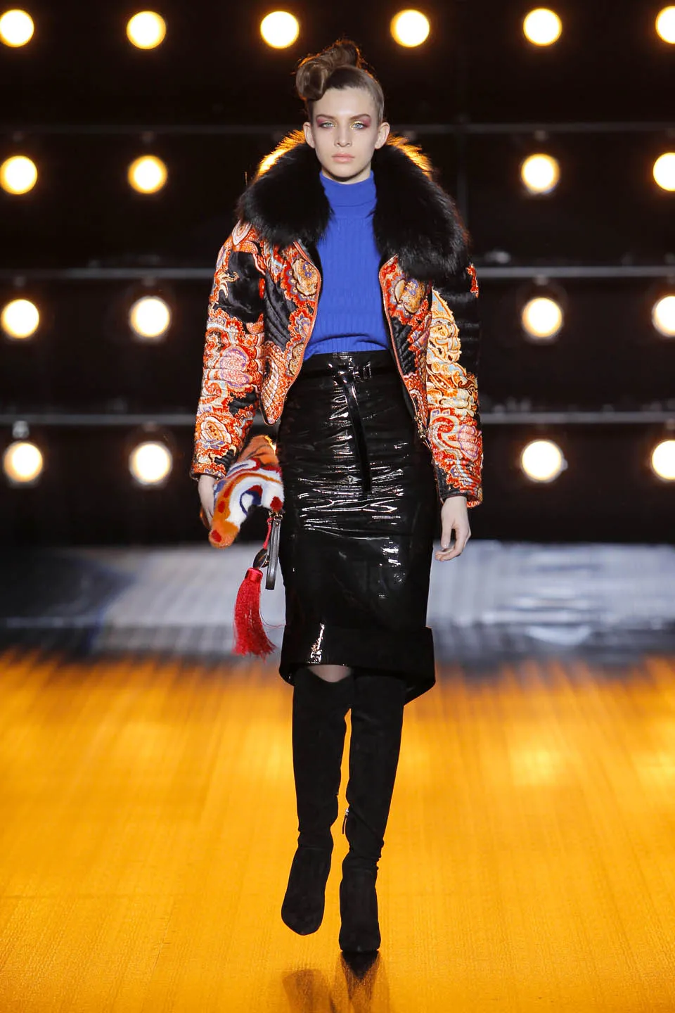 Показ в Милане FW18/19. Fashion show