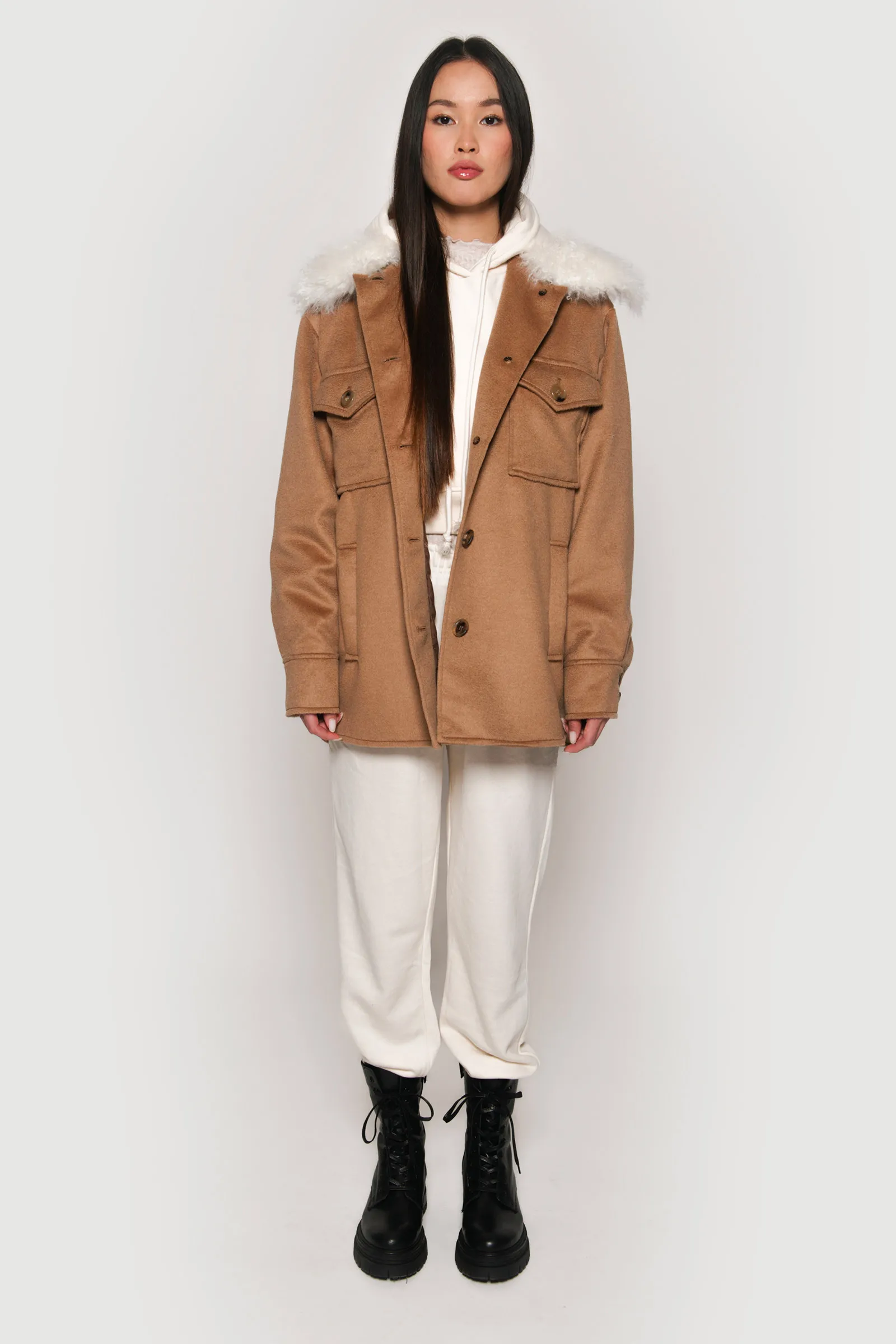 Жакет з кашеміру LOROPIANA та мохеру